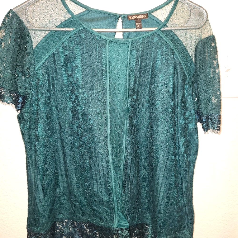 Express lace blouse